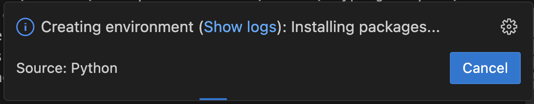 show logs