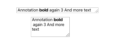 Simple markdown annotation